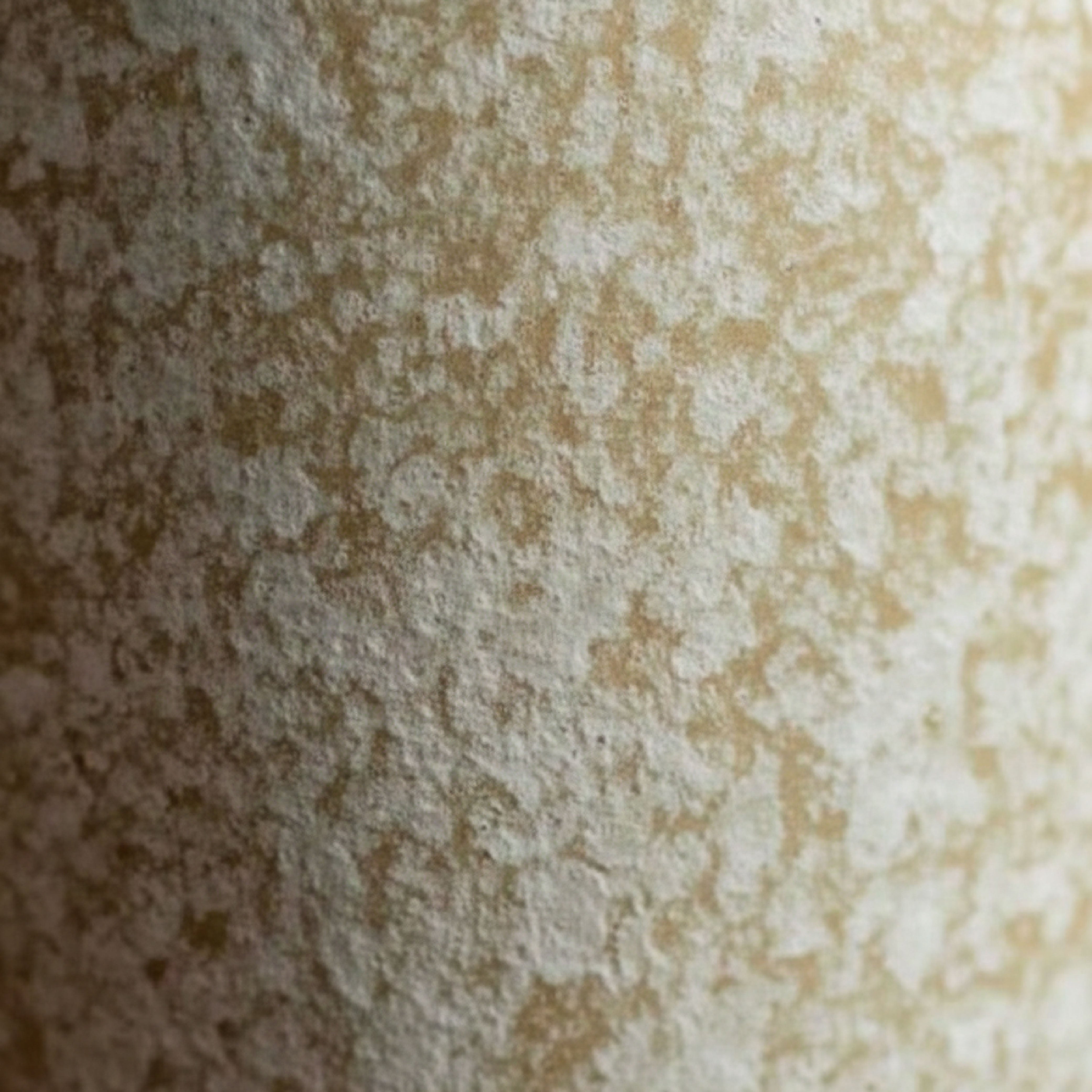 Modern Textured Mottled Ceramic Vase - Sand and White, Decorative Tabletop Accent