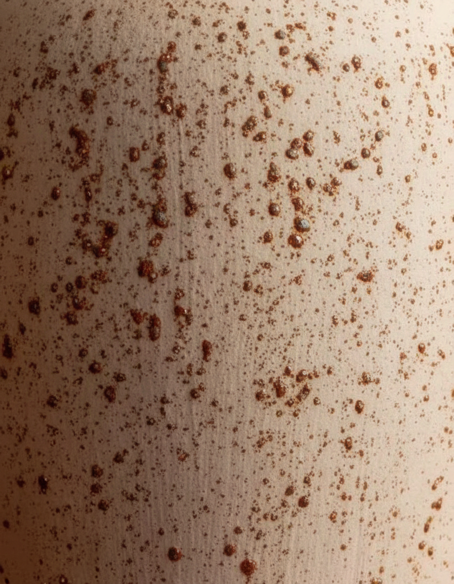 Hand-Finished Earthy Speckled Ceramic Vase – Rustic Mottled Stoneware for Organic Modern Decor